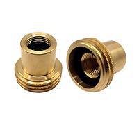 GOMET LPG GPL - Adaptador de cilindro de tanque de botella de gas propano europeo de 21,8 mm a ACME