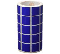 Gomets Cuadrados APLI 20 x 20 mm. Rollo x1770 Color Azul