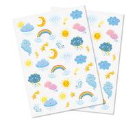 Gomets Tiempo Kawai de 1,4 a 5,2 cm 68 piezas