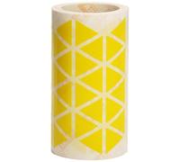 Gomets Triangulares APLI 20 x 20 mm. Rollo x2596 Color Amarillo
