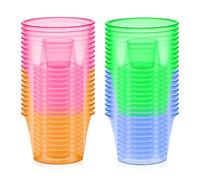 GOMETY Bomb - Vaso de chupito de plástico, 100 ml, vasos de chupito desechables para todos los eventos