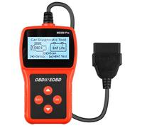 GOMETY Dispositivo de diagnóstico OBD2, lector de códigos de error del motor, dispositivo de diagnóstico automático, motor EOBD, lector de errores, lector con 10 idiomas, detección de voltaje para