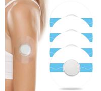 GOMETY Freestyle y Libre 2 tirita, 45 unidades de tiritas transparentes para Freestyle Libre 1, 2 y 3 sensores autoadhesivos impermeables y respetuosos con la piel