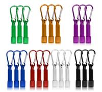 GOMETY Juego de 21 mini linternas de aluminio de colores, linternas de mano para niños, llaveros LED, linternas, portátiles para camping, viajes, senderismo, cumpleaños infantiles