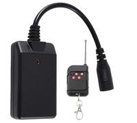 GOMETY Mando a distancia de repuesto para máquina de niebla, 3 pines, mando a distancia de 4 botones, controlador para una máquina de niebla, negro, compatibilidad universal, accesorio de iluminación