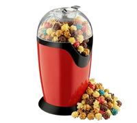 GOMETY Máquina de palomitas de maíz de aire caliente, 1200 W, máquina para hacer palomitas de maíz, gran capacidad, cubierta transparente, sin grasa, sin aceite, saludable maïs Snack para el hogar