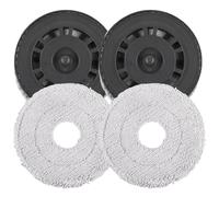 GOMETY Paquete de 2 paños de fregona con soporte de repuesto para aspiradoras robot L20 Ultra, L10s Pro Ultra Heat, X40 Ultra, X40 Master y L40 Ultra.