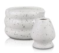 GOMETY Tazón de té matcha tradicional de 2 piezas, cuenco de té matcha tradicional de 18 oz, cuenco de cerámica matcha, tazón de matcha, tazón de té para matcha, cuenco de cerámica para matcha para
