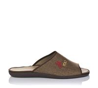 GOMEZ 0234 Zapatilla DE CASA Abierta Polo Hombre Marron 44