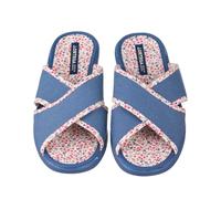 GOMEZ 3207-B Zapatilla DE CASA 2 Tiras Mujer Tejano 38