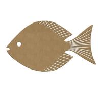 Gomille - Pescado - 31 x 15 cm - Forma de madera para decorar - Certificado PEFC 100% - 4222