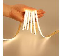 GOMING 24V 10M WS2811 IC Tira LED COB Blanco Cálido 3000K Direccionable Efecto Agua Corriente 360LED/M CRI 93+ IP20 No Impermeable LED Light para Decoración Hogar(Sin Adaptadores ni Controladores)