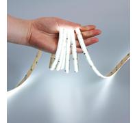 GOMING 24V 10M WS2811 IC Tira LED COB Blanco Frio 6000K Direccionable Efecto Agua Corriente 360LED/M CRI 93+ IP20 No Impermeable LED Light para Decoración del Hogar(Sin Adaptadores ni Controladores)