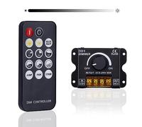 GOMING DC 5V 12V 24V 30A RF LED Dimmer PWM Controlador de Atenuación Control Inalámbrico o a Través de la Perilla para Ajustar el Brillo Adecuado para Tiras de luces LED