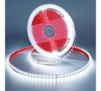 GOMING Tira LED 20M 24V Blanco Frio 6000K Brillo Alto 12000lm Alta Densidad 2400LED 2835 SMD Not Impermeable IP20 Luces LED para Gabinete Armario y más(Sin Alimentación)