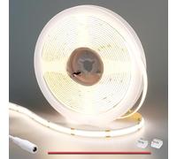 GOMING Tira LED COB 24V Blanco Natural 4000K 5M CRI 93+ 4100lm Luminiscencia Lineal Alta Densidad 312LED/M No Impermeable IP20 Luces LED para Sala Estar Dormitorio y Más(Sin Alimentación)