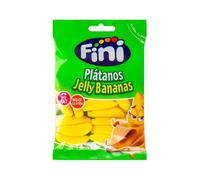 Fini Caramelo de Goma Sabor Plátano - Paquete de 12 x 100 gr - Total: 1200 gr