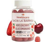 Gominolas con Glucomanano de Konjac | Sabor Frutas Rojas Natural | Para Rutinas de Control y Bienestar | Tomar Antes de las Comidas | Sin Azúcar | Sin Alérgenos | Sin Gluten ni Lactosa | 42 Gummies