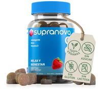 Gominolas de Ashwagandha de alta concentración para bajar cortisol (60 gummies). Gomitas con Ashwagandha, maca andina y vitaminas para regular el estrés y ansiedad. Sin azúcar y 100% veganas