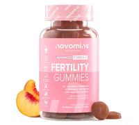 Gominolas Fertilidad Mujer - 60 Gominolas - Vitaminas Prenatales para la Preconcepción y Reproducción - 26 Vitaminas y Minerales con Ácido Fólico, Inositol, Coenzima Q10, Sauzgatillo, Zinc - Novomins