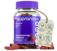 Gominolas nootrópicas de hongos adaptógenos para mejorar la función cognitiva (melena de león, cordyceps y reishi)(60 gummies). Gomitas a base de nootropicos memoria y concentracion. 100% veganas