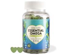 Gominolas Omega 3 Vegano sin Azúcar - DHA de Algas - 60 Gummies
