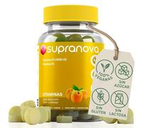 Gominolas vitamina D3 y K2 (4000UI) (60 gummies SIN AZUCAR). Gominola vitamina d3 con k2 para una mejor salud ósea, circulatoria e inmunológica. Sin gluten y 100% veganas. Gummies multivitaminas
