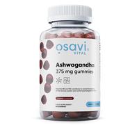 Gomitas de Ashwagandha 375mg, Cereza - 90 gomitas