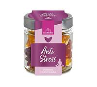 Gomitas de frutas antiestrés, tu porción de ositos de goma contra el estrés, comida nerviosa para oficina o universidad, tarro de regalo, ositos de goma antiestrés en vaso de regalo