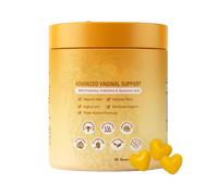 Gomitas ProbióTicas Para La Salud Vaginal Femenina, Equilibrio Del Ph Y Frescura, Sabor A Frutos Rojos, 60 Unidades,1pcs