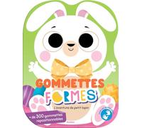 GOMMETTES FORMES - L'AVENTURE DE PETIT LAPIN (Mes tout premiers autocollants)