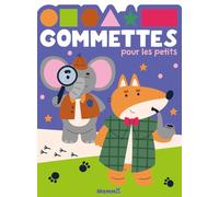 Gommettes pour les petits - Renard et éléphant détectives
