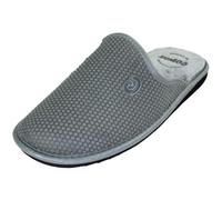 Gomus 6623 - Zapatillas De Estar por Casa Hombre Chico Especial Parquet Ligeras Lisas Azul Marino, Gris Claro o Verde - 42, Plata
