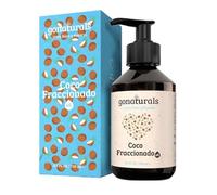 GoNaturals® Aceite de Coco Fraccionado - 100% Puro, Ligero, Inodoro y No Graso - Hidrata Piel, Cabello y Uñas - Desmaquillante Natural -250ml- Coconut Oil - Absorción Rápida - Aceite para Masajes
