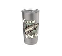 GONE FISHIN' | IDO A PESCAR Vaso térmico de acero inoxidable de doble pared