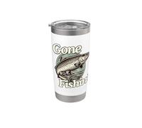 GONE FISHIN' | IDO A PESCAR Vaso térmico de acero inoxidable de doble pared