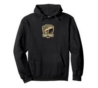 Gone for Fishin' Vintage Bass Jump Angler Retro Lake Life Sudadera con Capucha