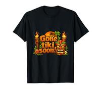 Gone Tiki Soon gráfico Permanente de Fiesta de Vacaciones Camiseta