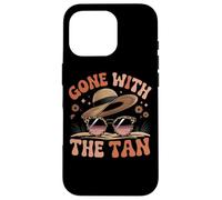 Gone With The Tan Hat Gafas de sol de verano Carcasa para iPhone 16 Pro