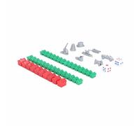 Gonetre Accesorios Plásticos del Juego de Mesa del Hotel del de Pieza del Juego de Las Casas del Reemplazo del Hotel