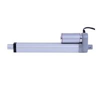 Gonetre Actuador Lineal de 12 V, Fuerza 1500 N, de 200-750 Mm, Motor Eléctrico con Carcasa Metálica para Dispositivos Médicos Automotrices (200 mm)