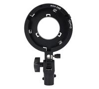Gonetre Adaptador de Montura, Soporte de Aluminio para Flash de Cámara, Luz LED, Softbox, Plato de Belleza, Reflector, Soporte de Paraguas para Accesorios de Iluminación Fotográfica,
