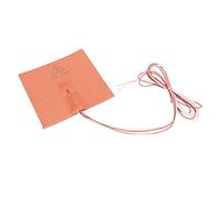 Gonetre Almohadilla Calefactora de Silicona, 150W 150x150mm con Pegamento Trasero Termistor 100K, para Cama Calefactable de Impresora 3D (gel de sílice 2)