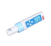 Gonetre Bolígrafo de Prueba de Cloro, Pantalla Retroiluminada de Alta Precisión, Bloqueo Automático de Valor para Pruebas de Agua de Manantial Termal de SPA de Piscina