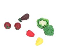 Gonetre Dollhouse Miniatures Foods Vegetable Realistic Kitchen Playset Pretend Play Toy for Kids Resin Material Non Odorless Lightweight Portable 1 : 12 Scenarios