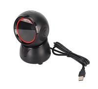 Gonetre Escáner de Código de Barras de Escritorio con Obturador Global, Lector QR 2D de 0,5 MP para Tienda POS, Indicador LED de Tonos Rápidos