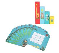 Gonetre Juego de Mesa Sudoku de Madera para Niños, Juguete Educativo de Aprendizaje Matemático para Niños