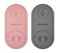 Gonetre M M Cuerda 62 * 12 * 12 Estera de cuerda de saltar para interiores Saltos Hogar Almohadilla de amortiguación Silenciosa Esterilla de Yoga Antideslizante Deportes Entrenamiento Fitness Pad