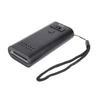 Gonetre Máquina Ultra Violeta Máquina de Cabello Recargable Lámpara LED de Extensión de Luz de Extensión de Cabello de Curación Rápida (Negro)