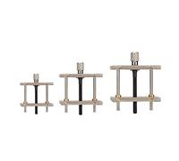 Gonetre Movimiento 16 × 7 × 4 3 unids Set Metal Reloj Movimiento Base Fija Relojero Accesorio Herramienta de Reparación